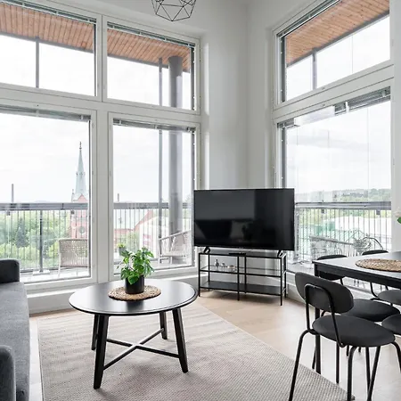 Brand New 3br Penthouse Loft With Sauna & Free Parking