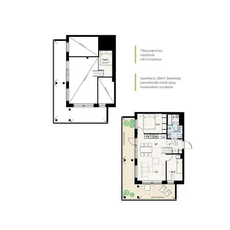 New 3br Penthouse Loft - Sauna & Free Parking アパート タンペレ