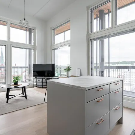 アパート New 3br Penthouse Loft - Sauna & Free Parking *