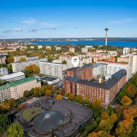 Lägenhet New 3Br Penthouse Loft - Balcony & Sauna Tammerfors